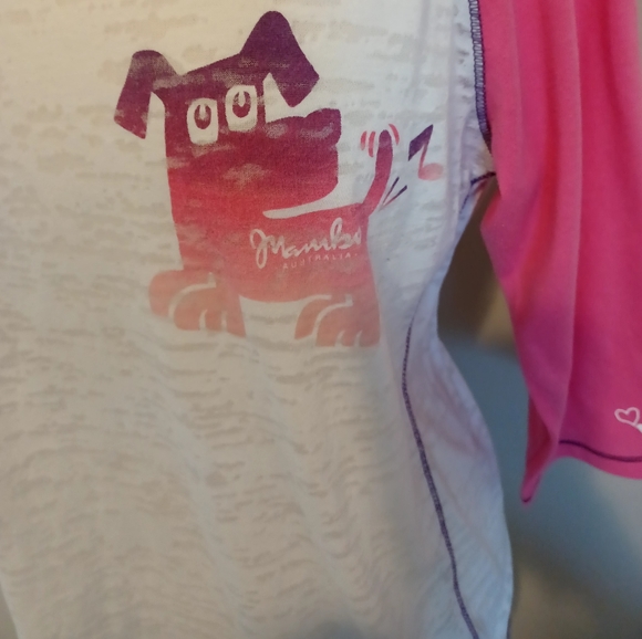 MAMBO AUSTRALIA LIGHTWEIGHT 3/4 SLEEVE TSHIRT #F12 - Picture 2 of 9